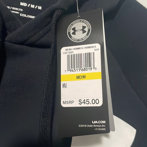 NWT Under Armour Hoodie Loose Size Medium - Picture 10 of 10